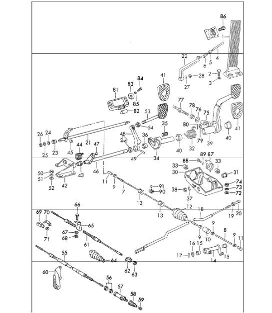 Diagram 702-05 Porsche 卡宴 E-Hybrid V6 3.0L 470Hp 