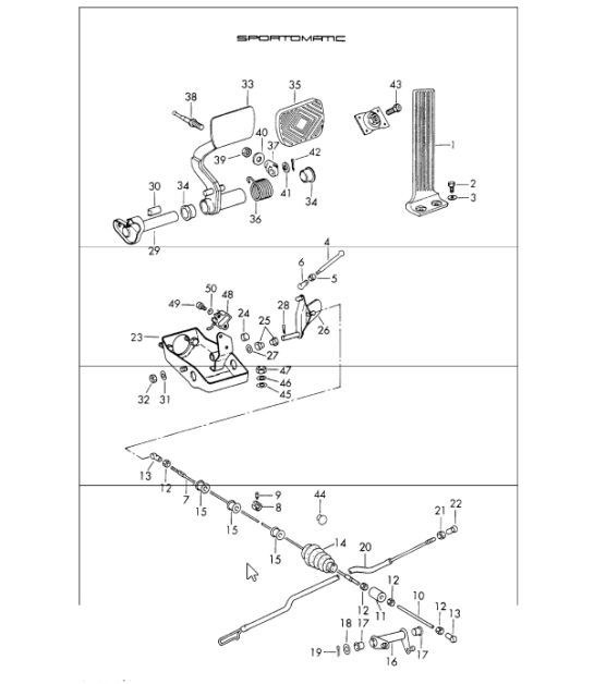 Diagram 702-10 Porsche 992 Carrera 2 3.0L 