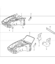 Body front section 911 1970-73