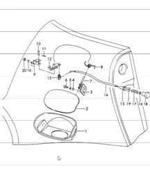 Oil inlet 911 UPTO 1972