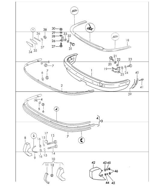 Diagram 802-00 Porsche 997 GT3 2007>> Body