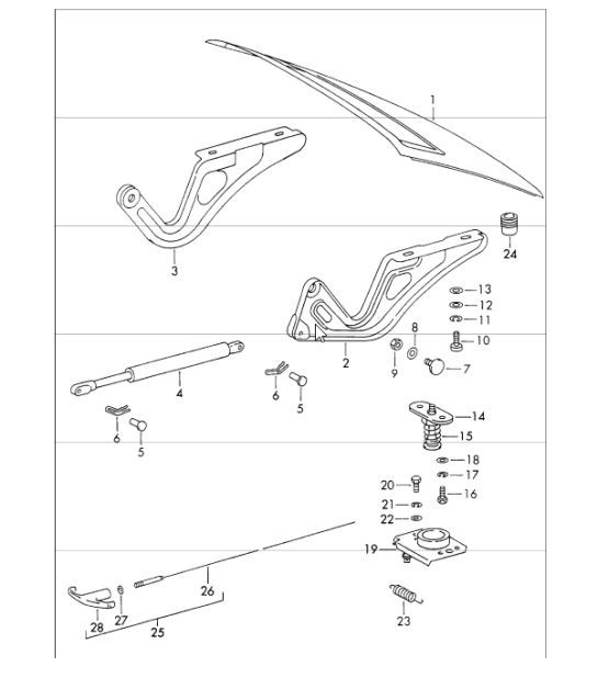Diagram 803-05 Porsche Macan Turbo 2.9L V6 440Bhp 