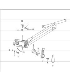 Power windows mechanical 911 1970-73 Power windows mechanical 911 1970-73