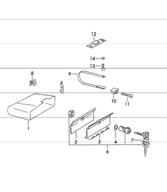 Diagram 809-10 Porsche 997 Carrera 4S 3.8L 2005>> Body