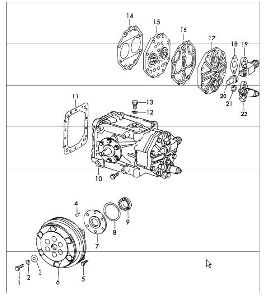 Diagram 813-55 Porsche Cayman 987C/981C (2005-2016) Body