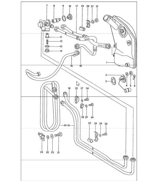 Diagram 104-05 Porsche 918 Spyder 2014-2015 