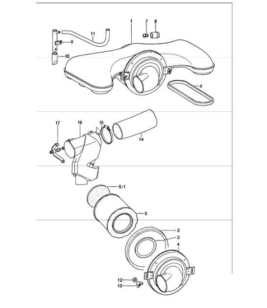 Diagram 106-05 Porsche Cayenne 3.6L 2007>> Engine