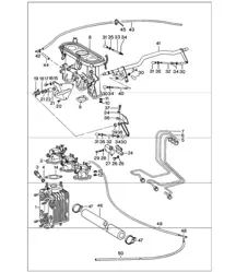 Mechanical injection left for Model 911/83 1974-77