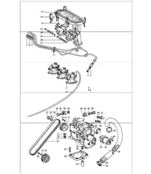 Mechanical injection right for Model 911/83 1974-77