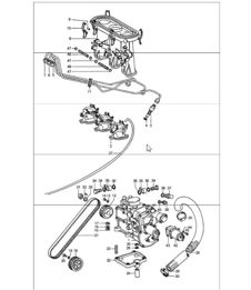 Mechanical injection right for Model 911/83 1974-77 Mechanical injection right for Model 911/83 1974-77