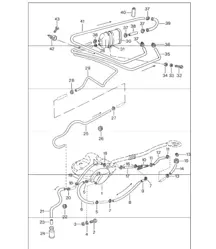 Tank ventilation 911 1975 ONWARDS