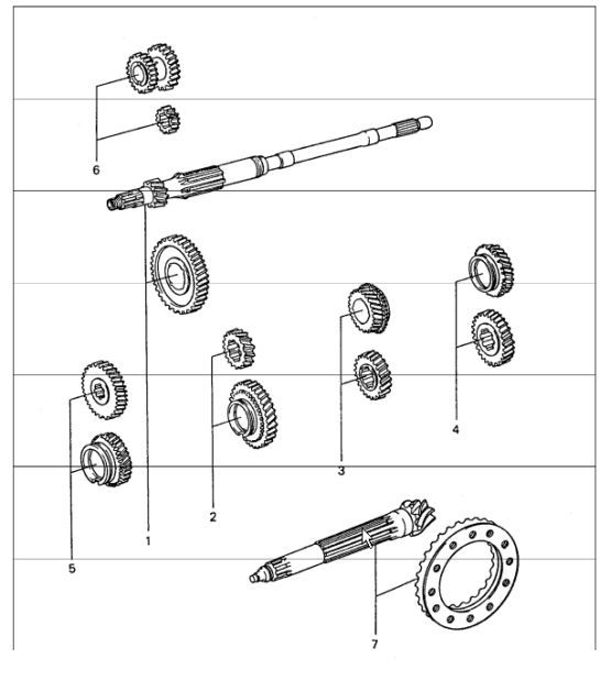 Diagram 303-10 Porsche Cayenne Turbo S V8 4.8L Petrol 550HP Transmission