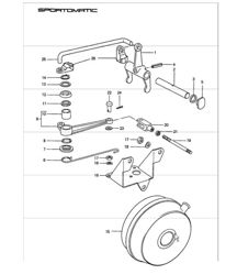 Clutch release 911 1974-77 SPM Clutch release 911 1974-77 SPM