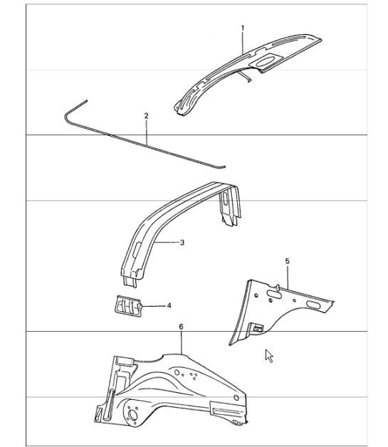Diagram 801-25 Porsche Taycan (9J1) MK1 2020-2024 
