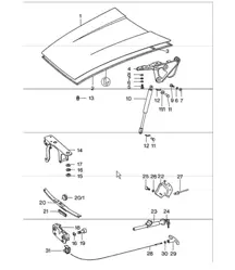 Lid Front 911 1974-77