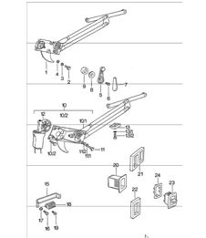 Power windows 911 1974-77 Power windows 911 1974-77