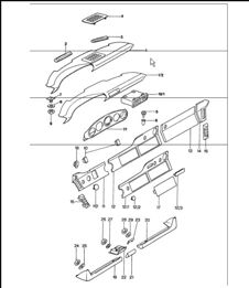 Dashboard 911 1974-77 Dashboard 911 1974-77