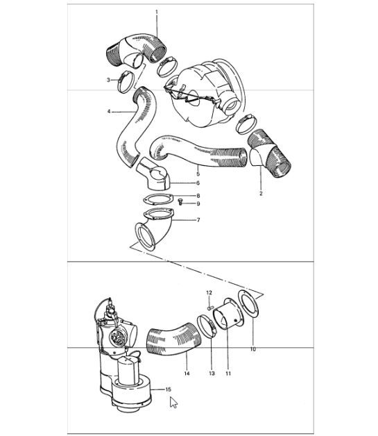 Diagram 813-10 Porsche Cayenne 9PA1 (957) 2007-2010 Body