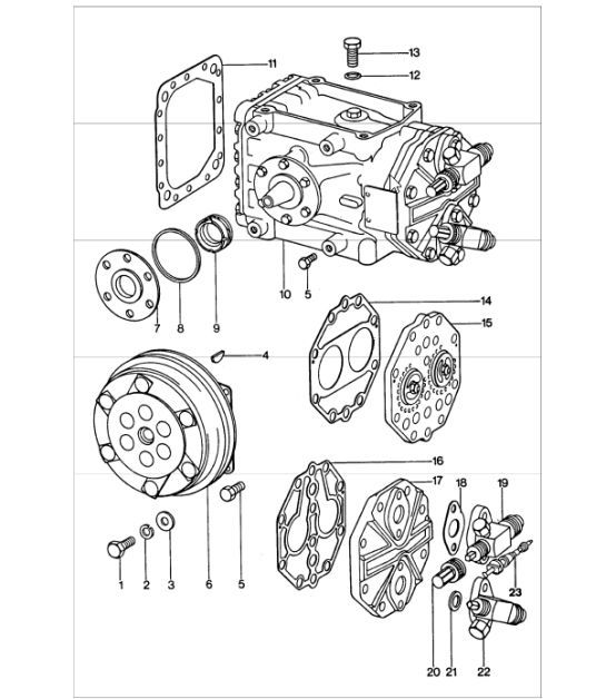 Diagram 813-40 Porsche 991 Cabriolet 4 3.0L (370 Bhp) Body