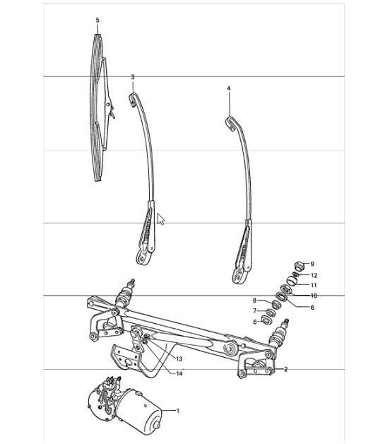 Diagram 904-00 Porsche Cayman S 3.4L 987C 2005-08 Electrical equipment