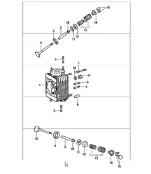 cylinder head 911 1978-83