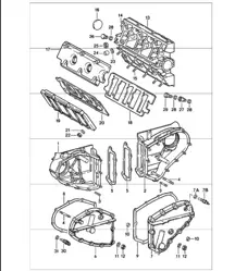 Nockenwellengehäuse Kettenkasten 911 1978-83