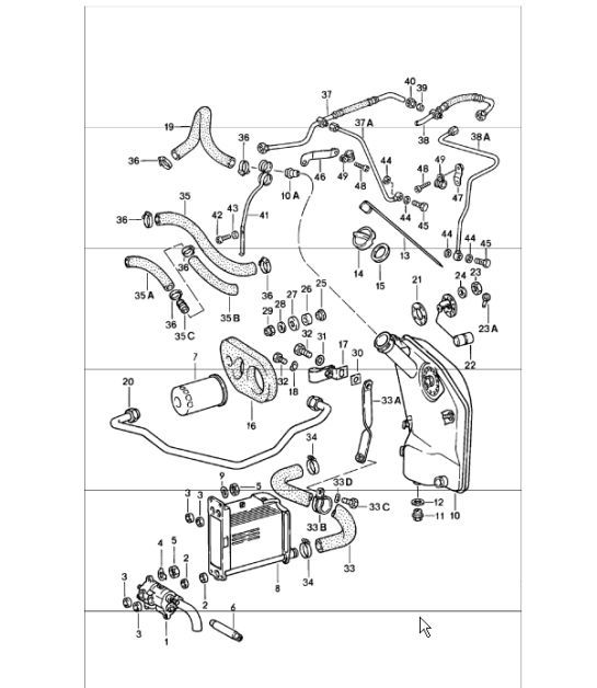 Diagram 104-00 Porsche Macan (95B) MK1 (2014-2018) Engine