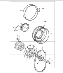 refrigeración por aire 911 1978-83