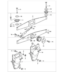 Motoraufhängung 911 1978-83