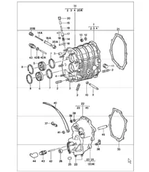Getriebegehäuse, Getriebedeckel 1978-83