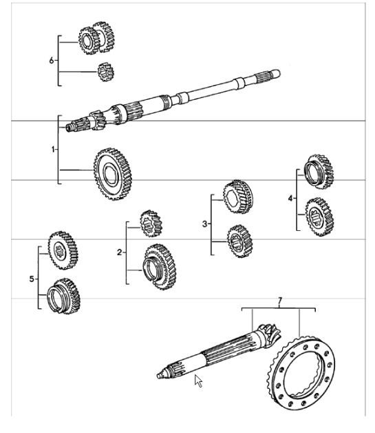 Diagram 303-10 Porsche 992 GT3 RS 4.0L 