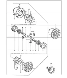 diferencial de deslizamiento limitado 911 1978-83
