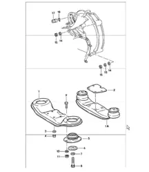 Getriebeaufhängung 911 1978-83