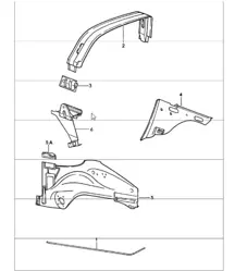 Innenverkleidung 911 1978-83 +TARGA/CABRIO
