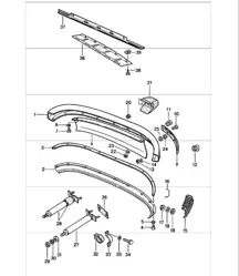 Rear Bumper 911 1978-83