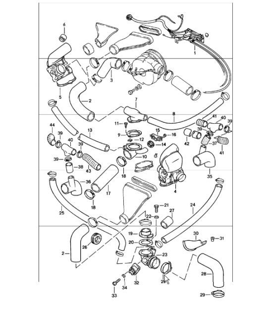 Diagram 813-10 Porsche Cayman 987C/981C (2005-2016) Body