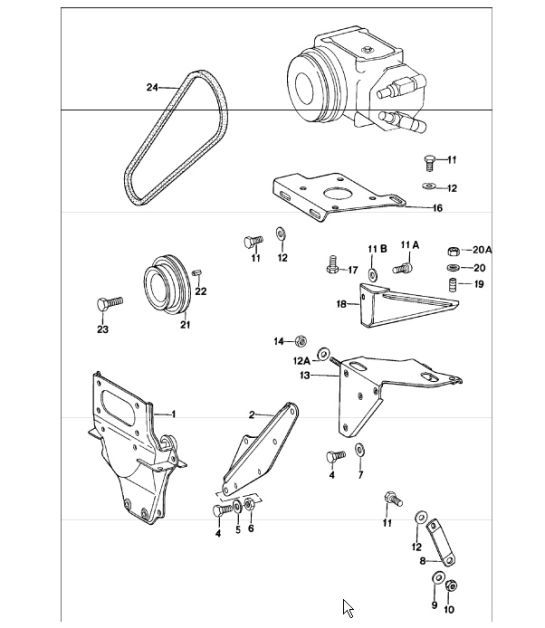 Diagram 813-30 Porsche Cayman GT4 3.8L 2015-16 Body