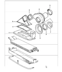 fan front 911 1978-83 M573 RIGHT HAND DRIVE CARS