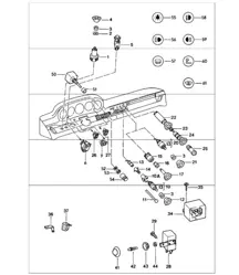 interrupteur, relais 911 1978-83