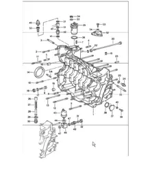 Carter moteur droit 911 1984-86