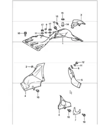Conducto de aire 911 1984-86