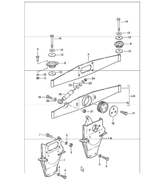Diagram 109-00 Porsche Panamera GTS 4.0L V8 