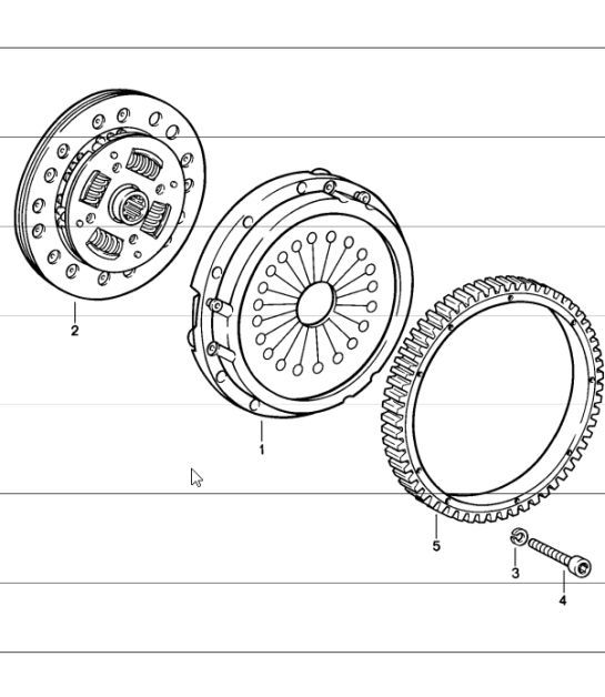 Diagram 301-00 Porsche Cayenne 9YA 2018-2023 
