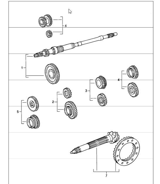 Diagram 303-10 Porsche 918 Spyder 2014-2015 