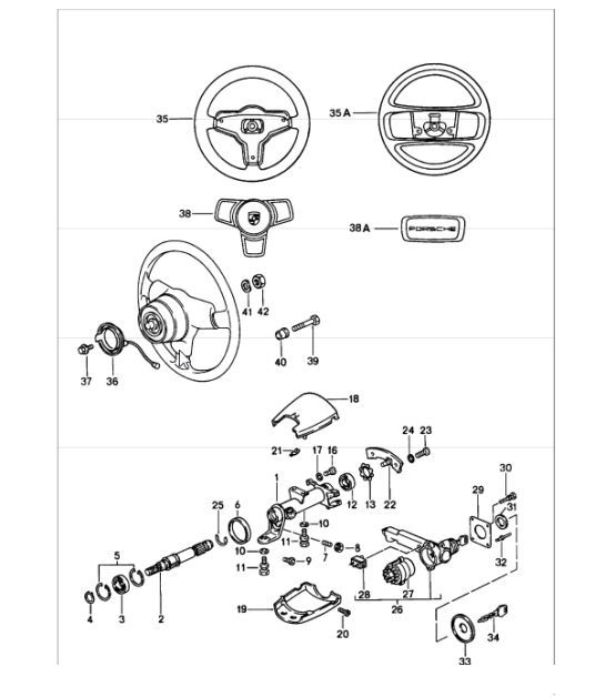 Diagram 403-05 Porsche Cayenne Coupe E-Hybrid V6 3.0L 340Hp 