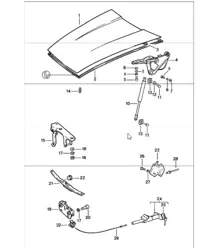 lid front 911 1984-86