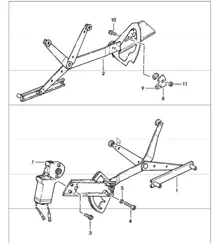 alzacristalli elettrici 911 1984-86