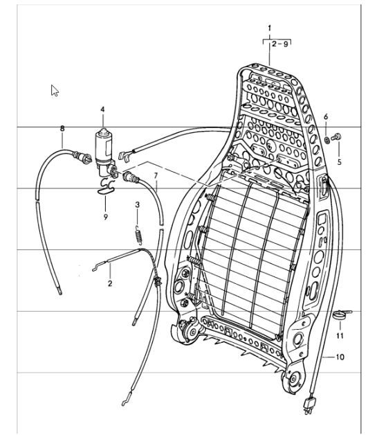 Diagram 808-24 Porsche Carrera GT (2003-2006) 