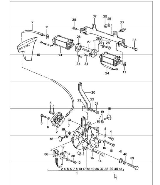 Diagram 811-21 Porsche Cayenne Turbo E-Hybrid Coupe with GT Package V8 4.0 739Hp 