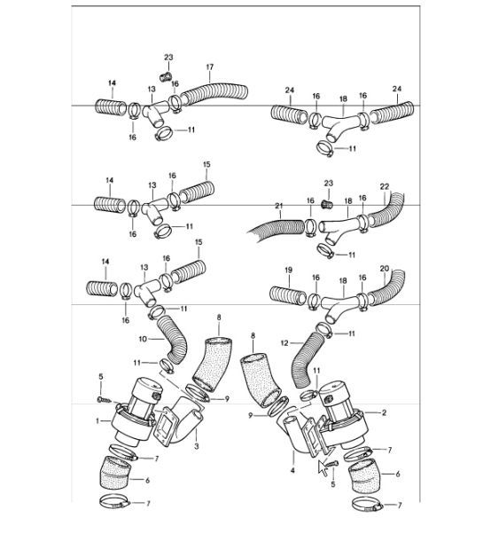 Diagram 813-02 Porsche Cayenne S 4.5L V8 2003>> Body